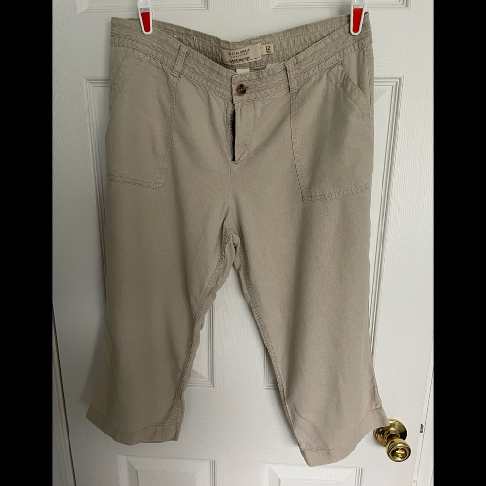 Size 12 Sonoma capris